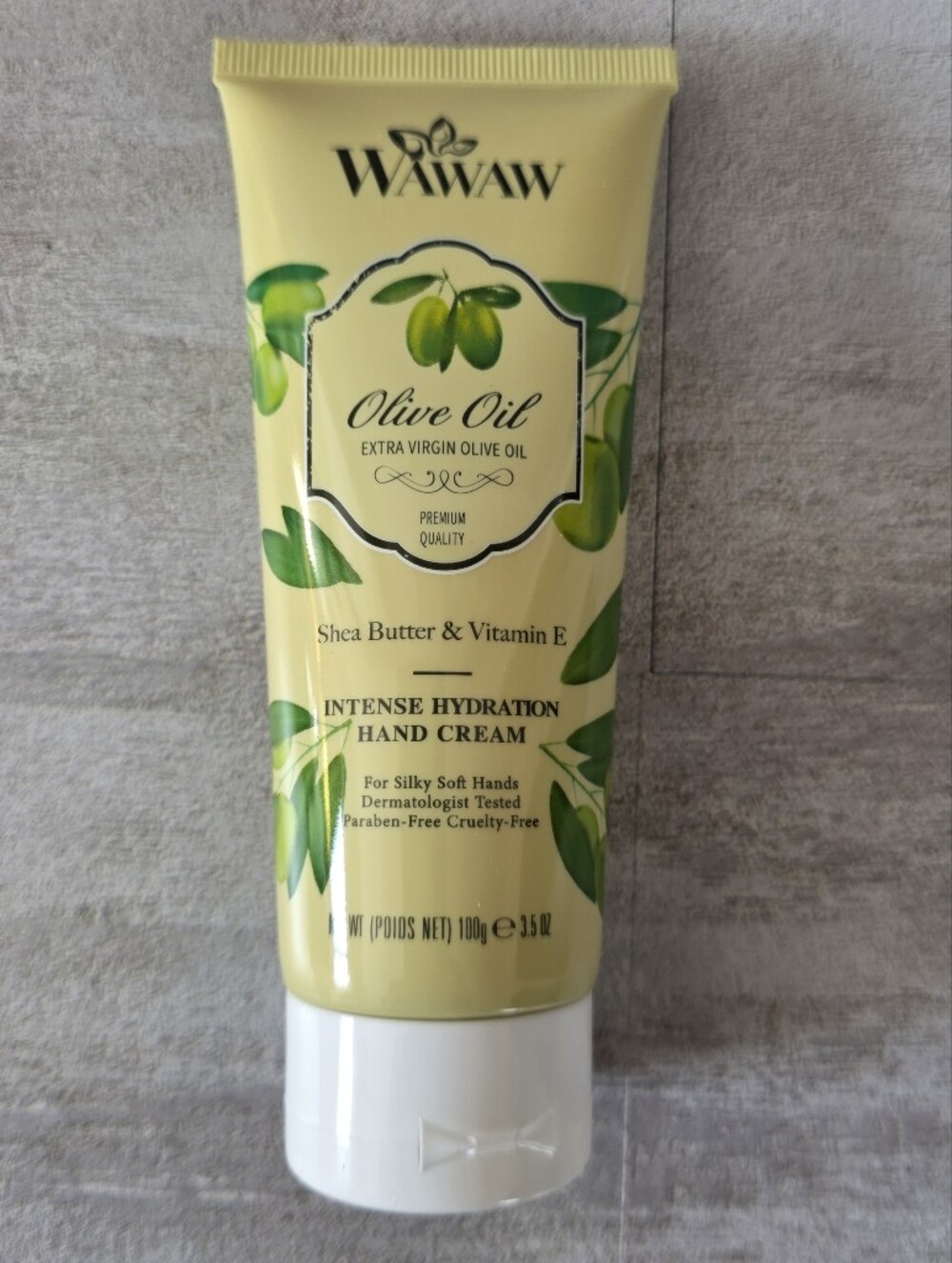 Wawaw Olive Oil Shea Butter & Vitamin E Intense Hydration Hand Cream 3.5 oz